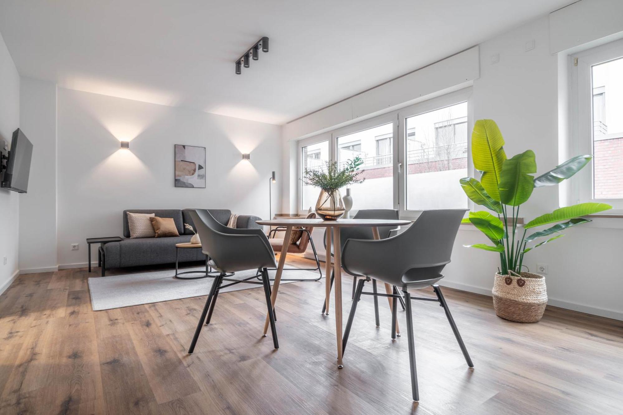 Modern & Minimal - Design-Apartment In Stadtmitte Wesel  Bagian luar foto