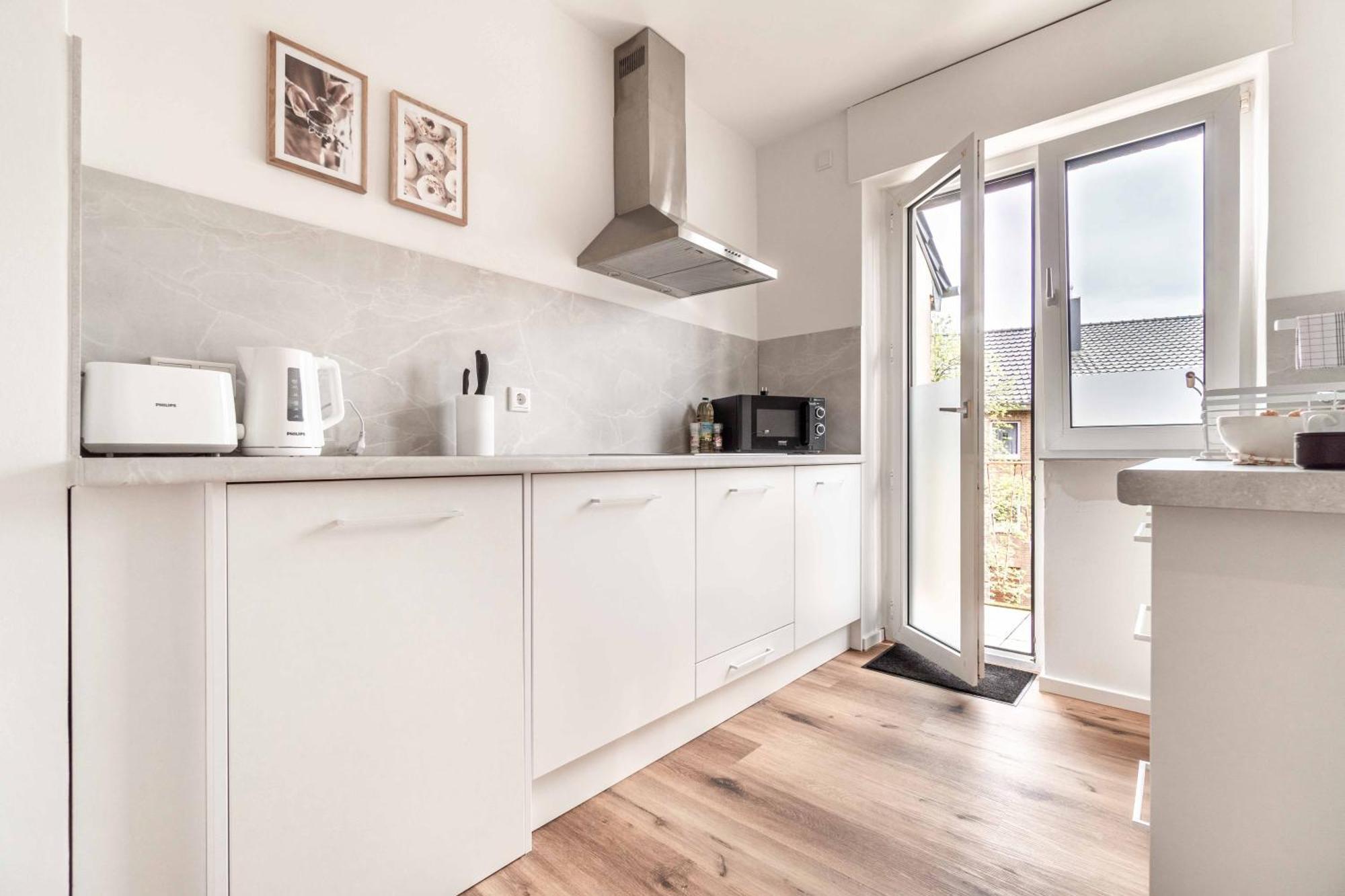 Modern & Minimal - Design-Apartment In Stadtmitte Wesel  Bagian luar foto
