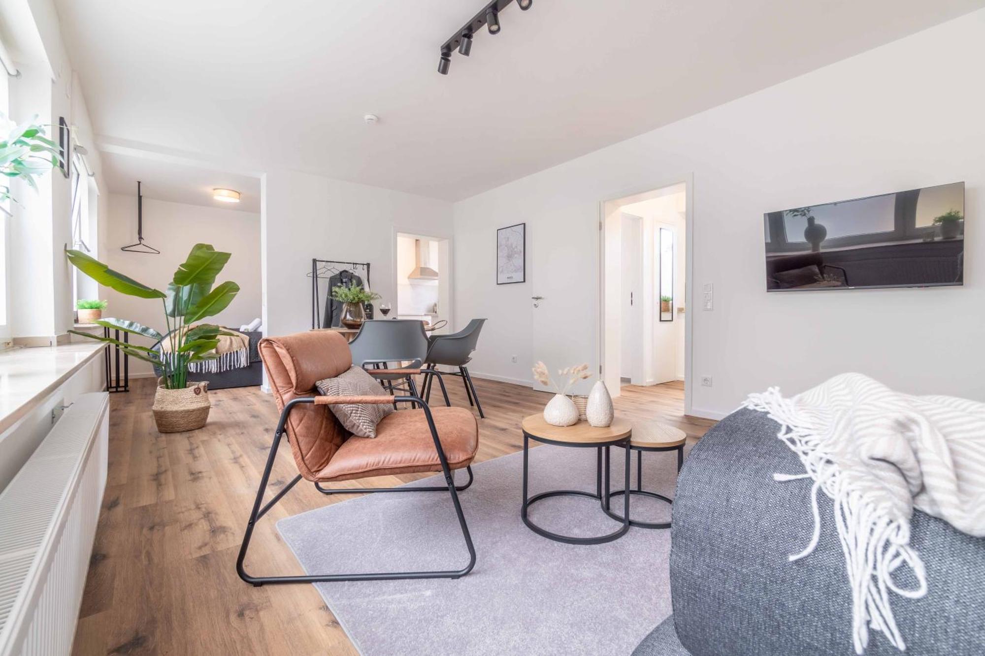 Modern & Minimal - Design-Apartment In Stadtmitte Wesel  Bagian luar foto